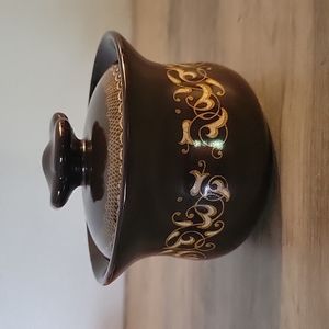 Vintage 70's - Franciscan JAMOCA Sugar Bowl with Lid